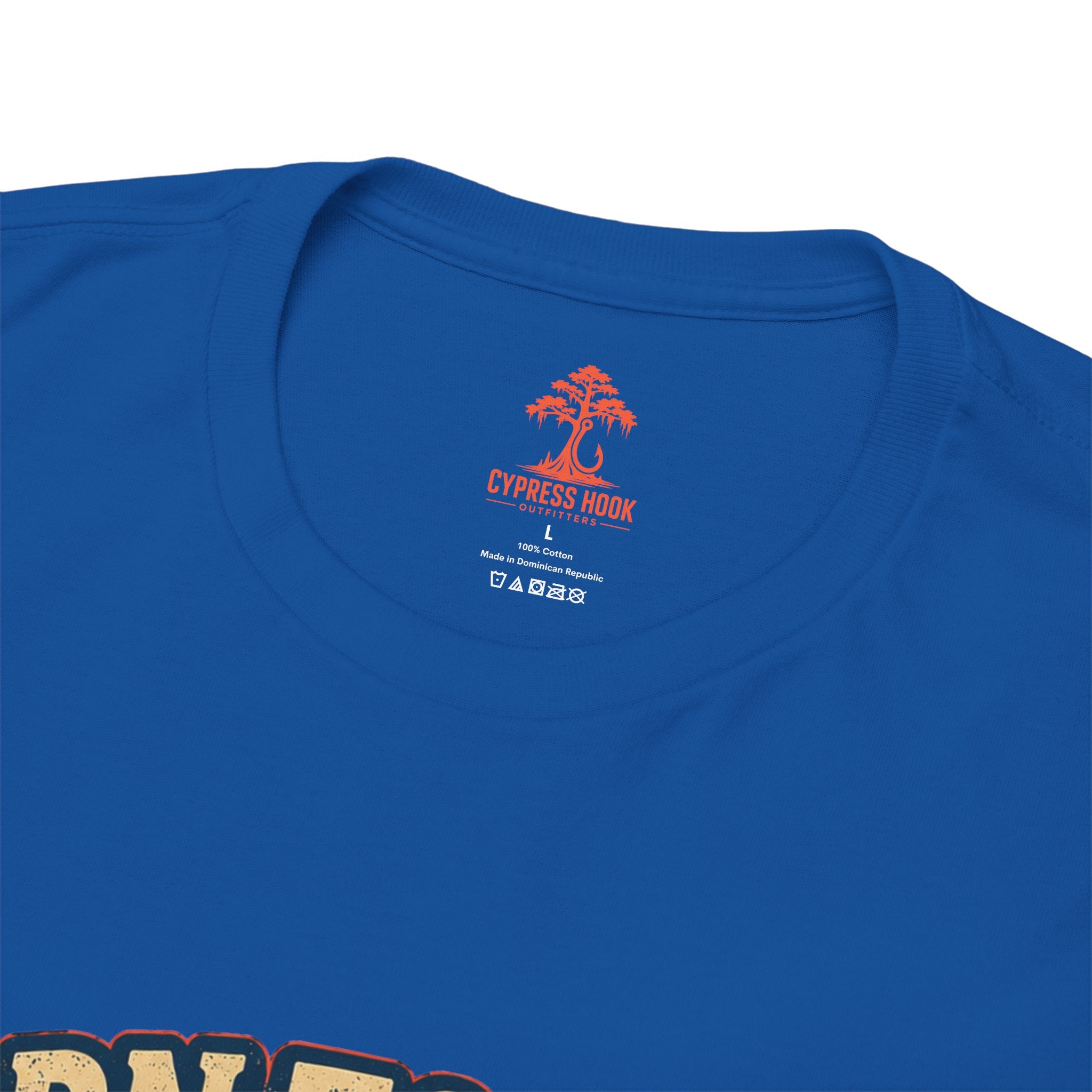 Fishing T‑Shirt — "Born to Fish, Forced to Work" Vintage Bass Tee
