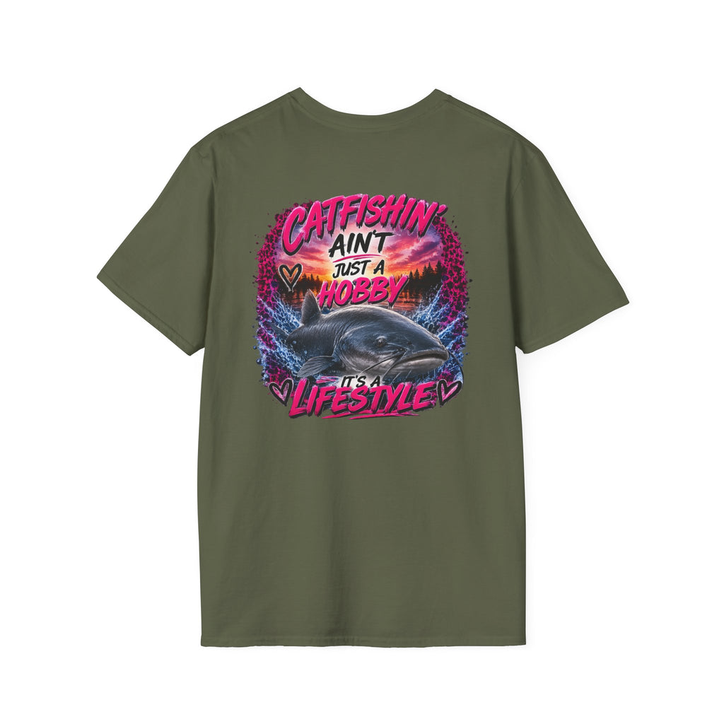 Catfishing Aint Just a Hobby Soft Tee