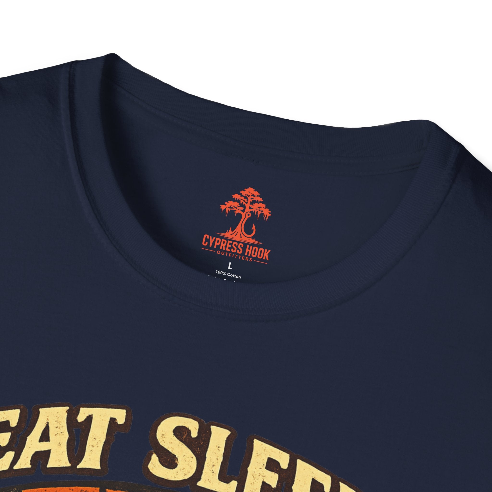 Eat Sleep Fishing Repeat Vintage Camping T-Shirt