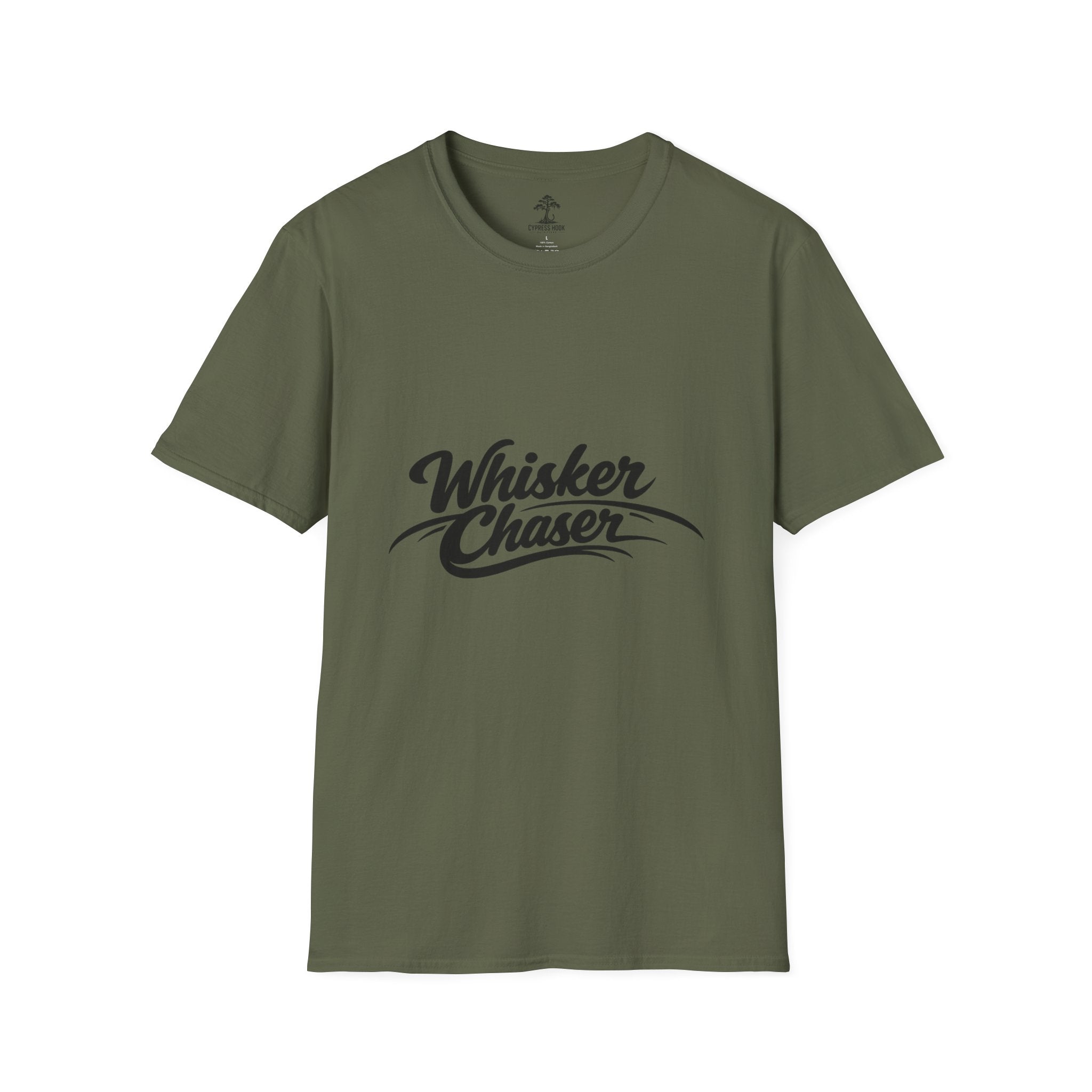 Whisker Chaser Catfishing T-Shirt — Funny Angler Tee