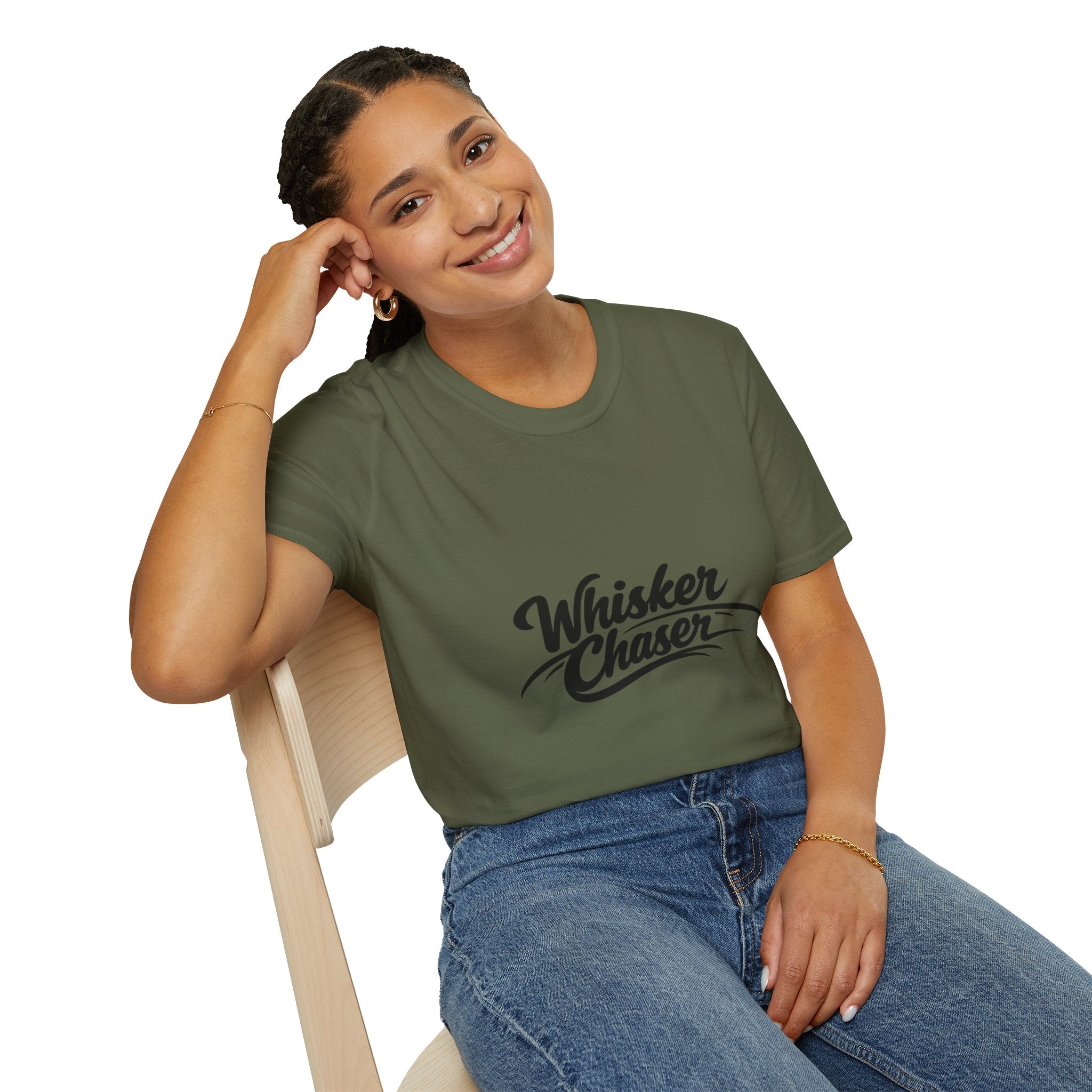 Whisker Chaser Catfishing T-Shirt — Funny Angler Tee