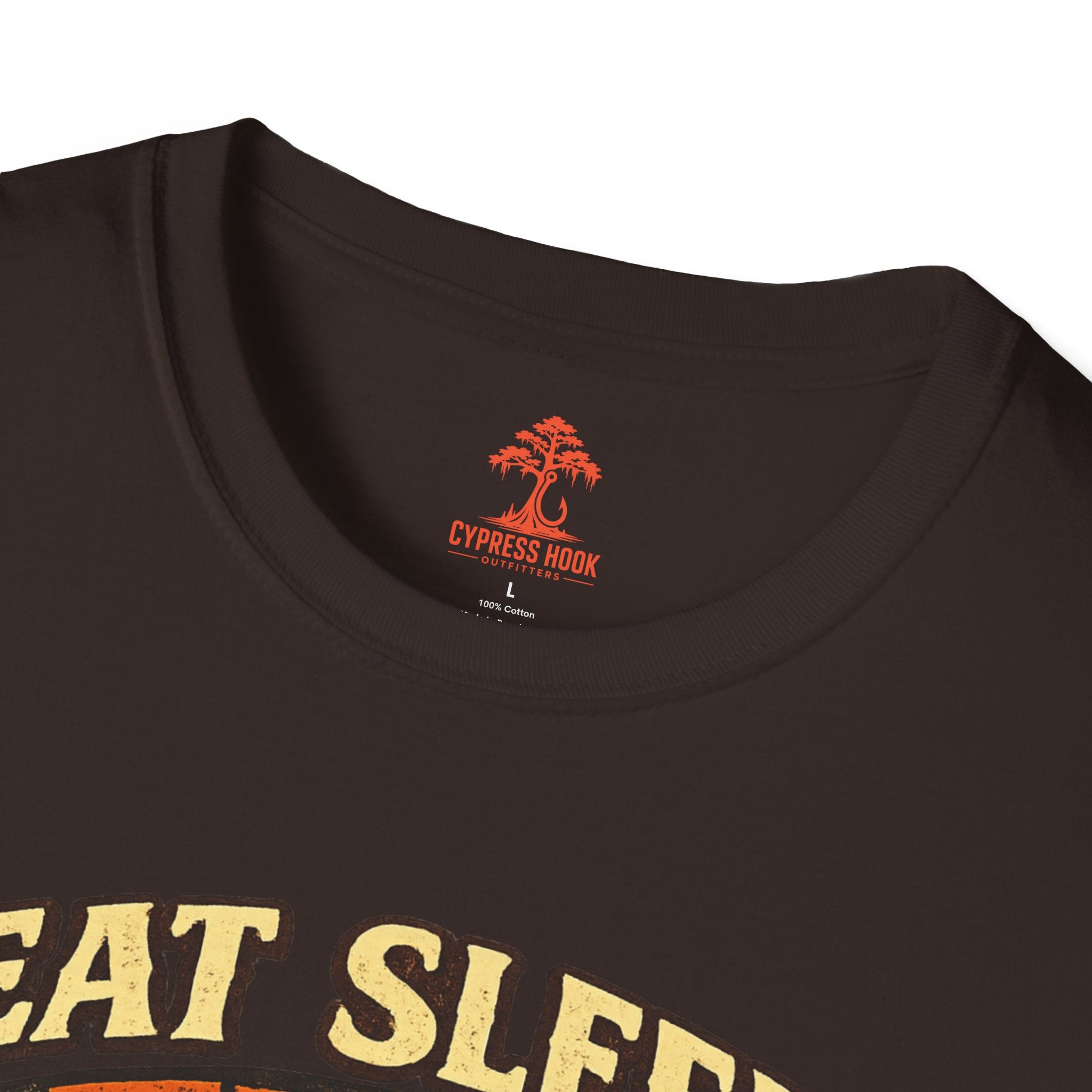 Eat Sleep Fishing Repeat Vintage Camping T-Shirt