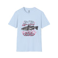 Yes I Fish Like a Girl T-Shirt — Funny Girls Who Fish Graphic Tee