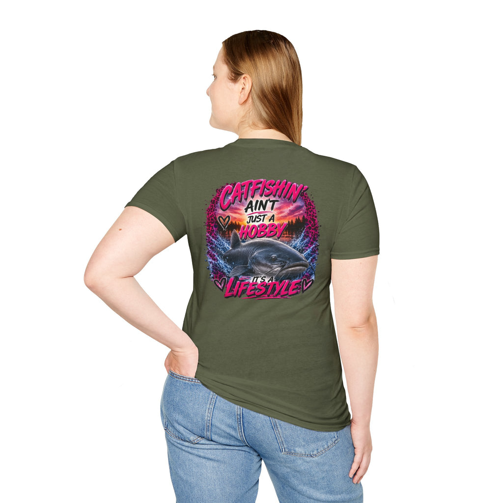 Catfishing Aint Just a Hobby Soft Tee