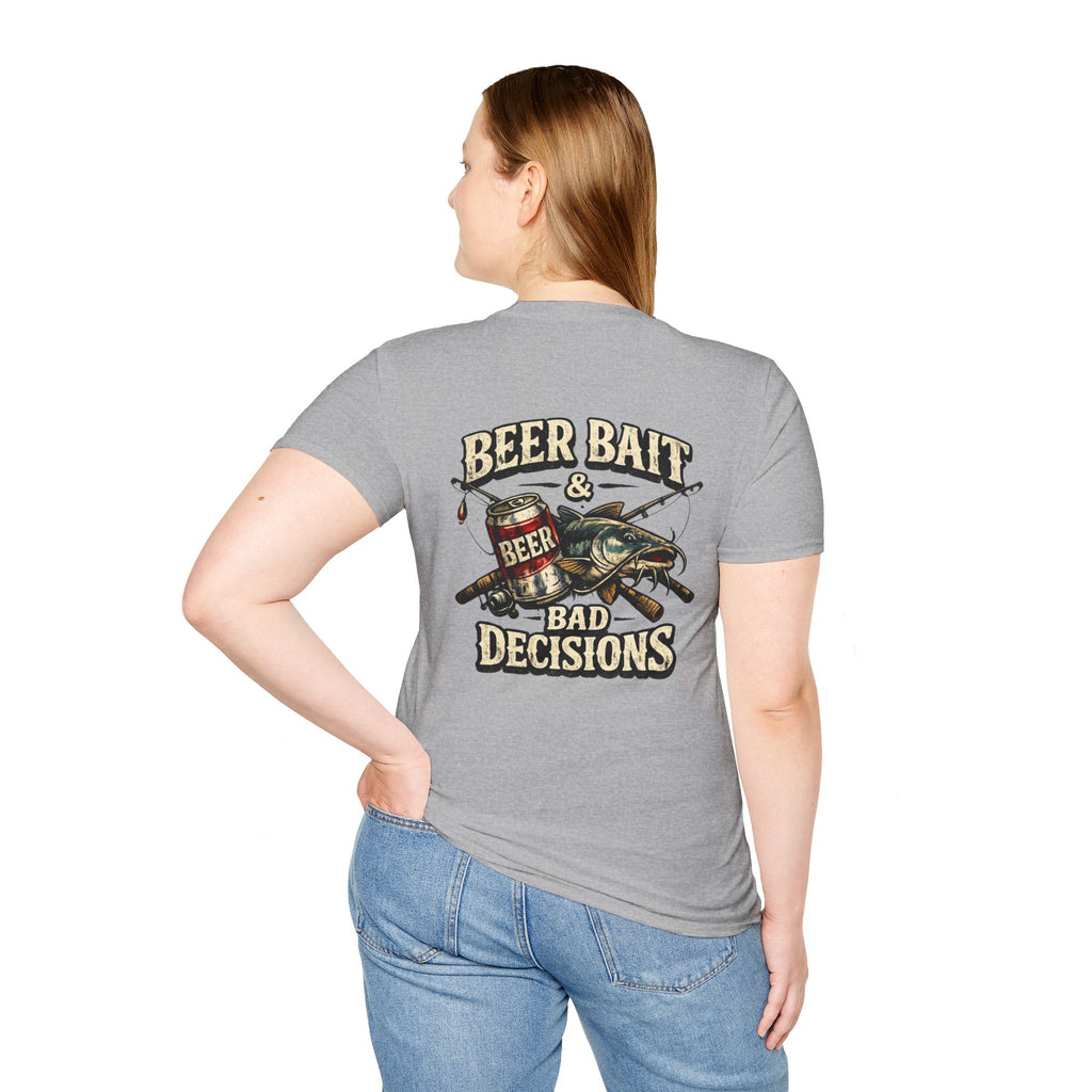 Cypress Hook T-Shirt — Coastal Fishing Logo Tee