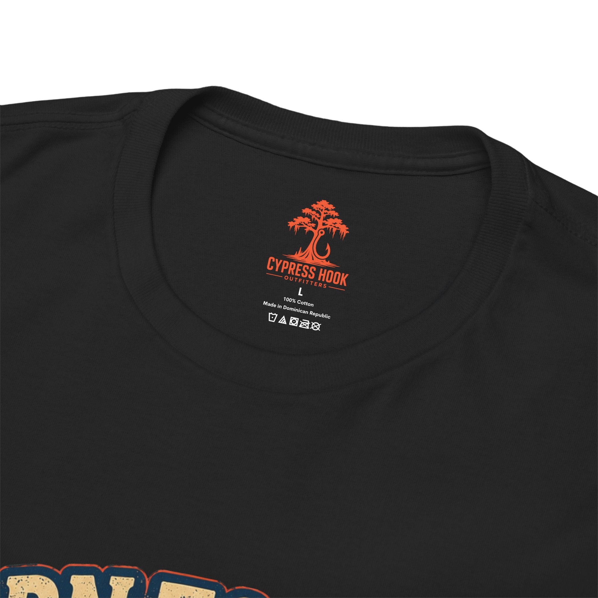 Fishing T‑Shirt — "Born to Fish, Forced to Work" Vintage Bass Tee
