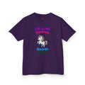 Kids T-Shirt — "Life Is Just Rainbows, Unicorn Facts" Cute Unicorn Tee for Girls & Boys