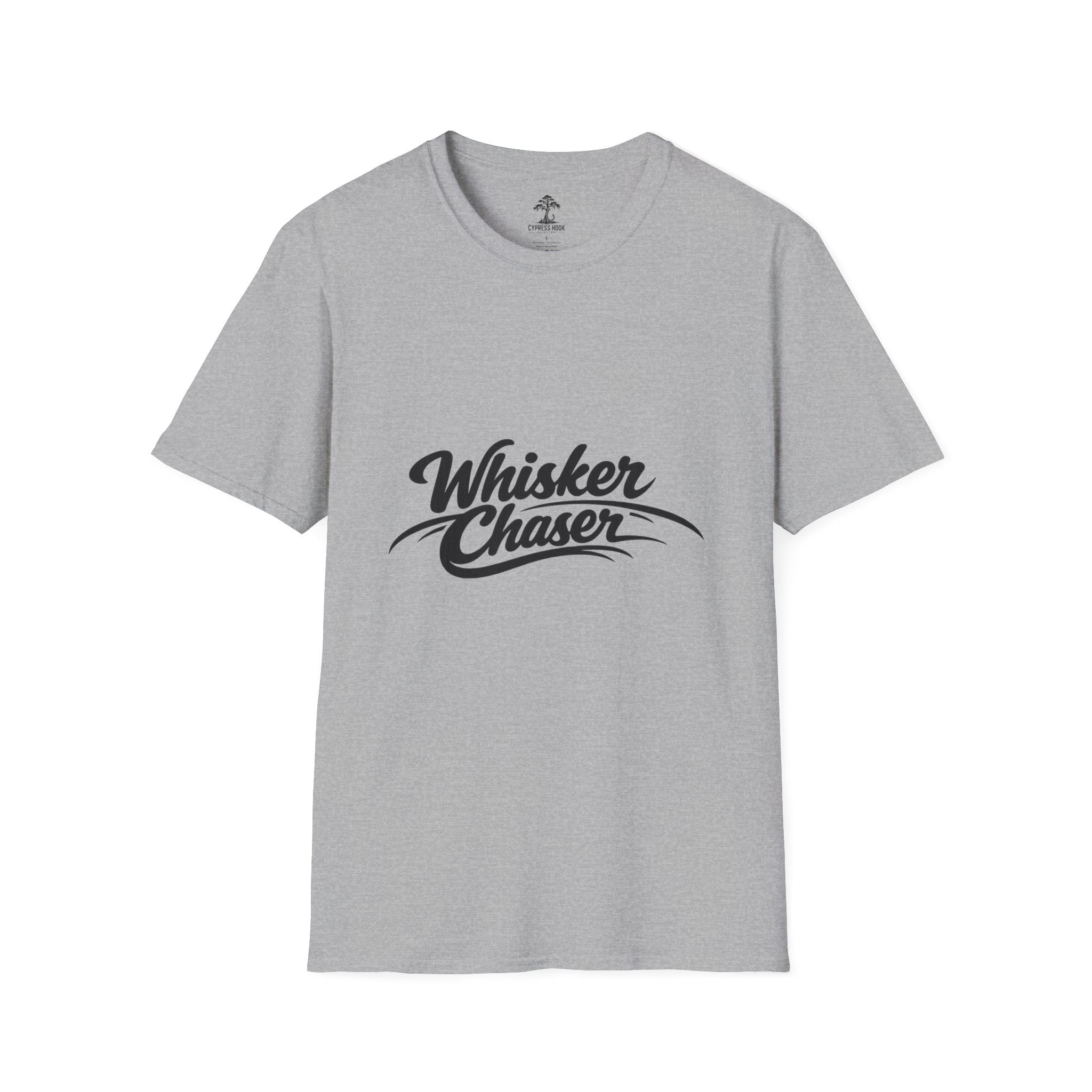 Whisker Chaser Catfishing T-Shirt — Funny Angler Tee
