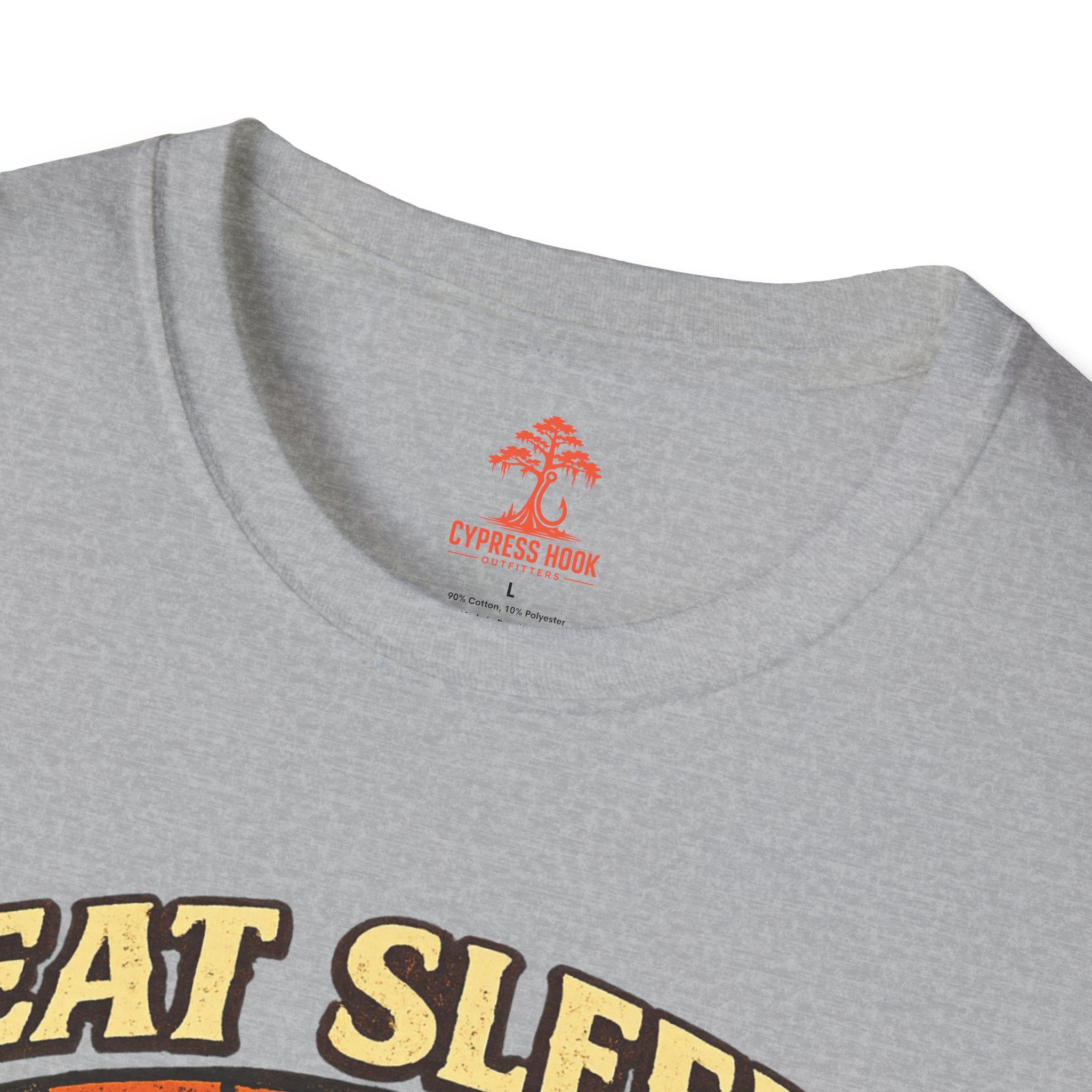 Eat Sleep Fishing Repeat Vintage Camping T-Shirt