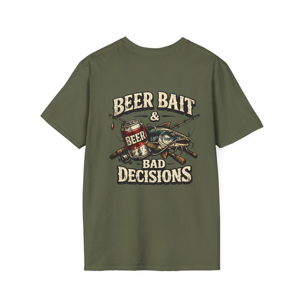 Cypress Hook T-Shirt — Coastal Fishing Logo Tee